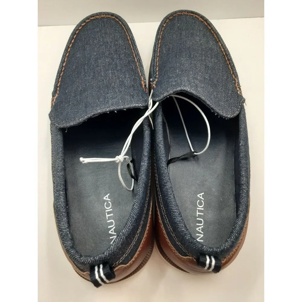 New Nautica Men's Minter Boat Shoe |‎ Dark Denim | US 9.5 Medium